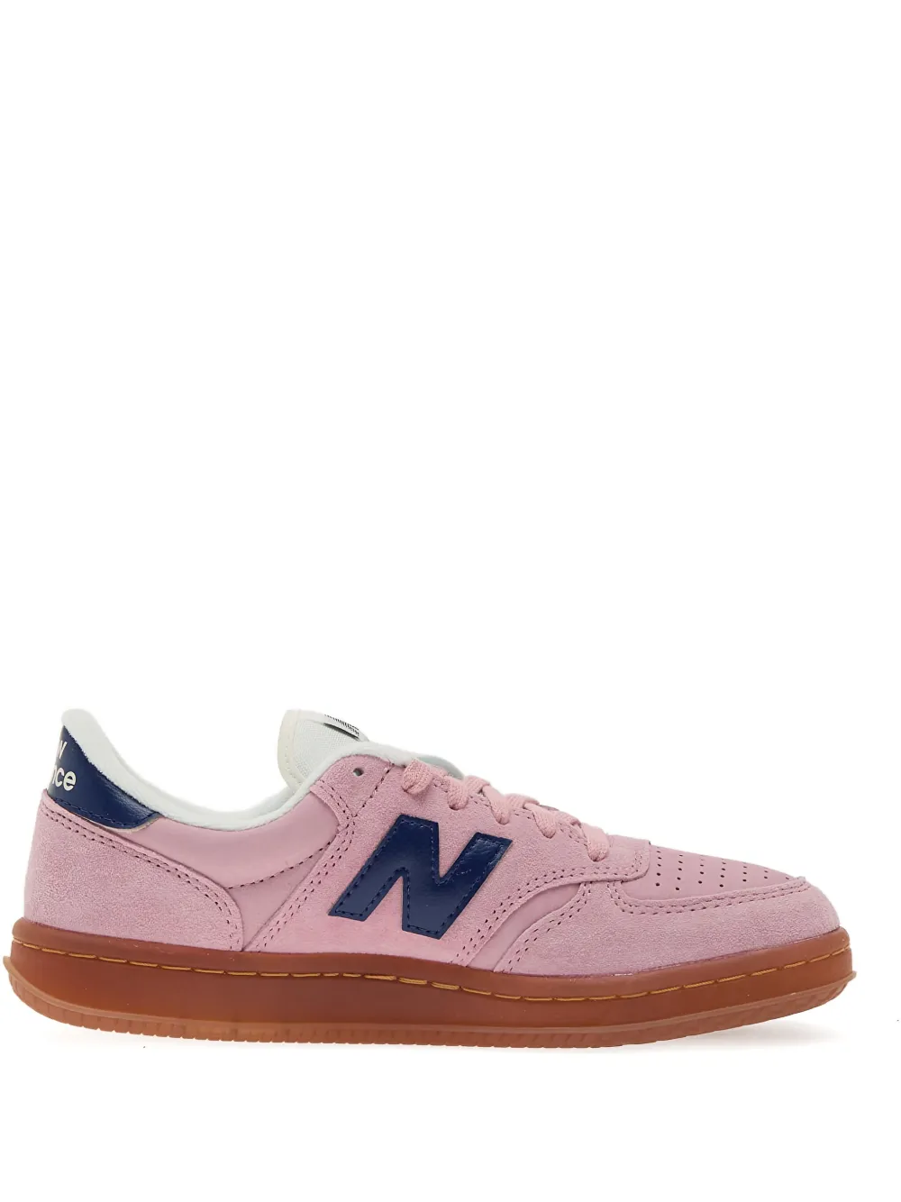 New Balance T500 suede sneakers Pink