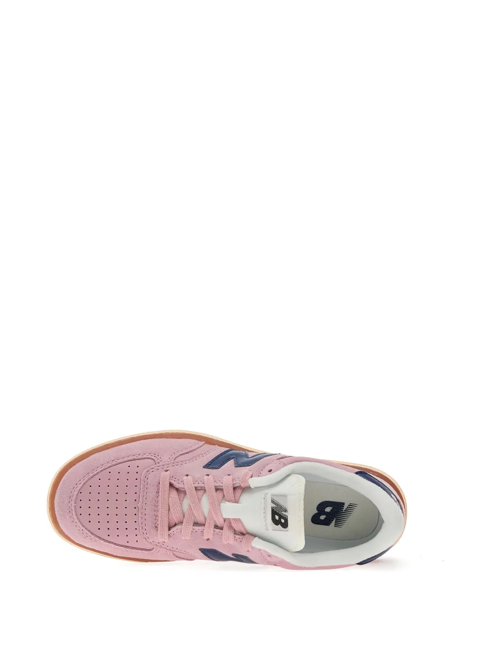 New Balance T500 suede sneakers Pink