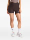 SAYSKY Combat+ ribbed shorts - Brown