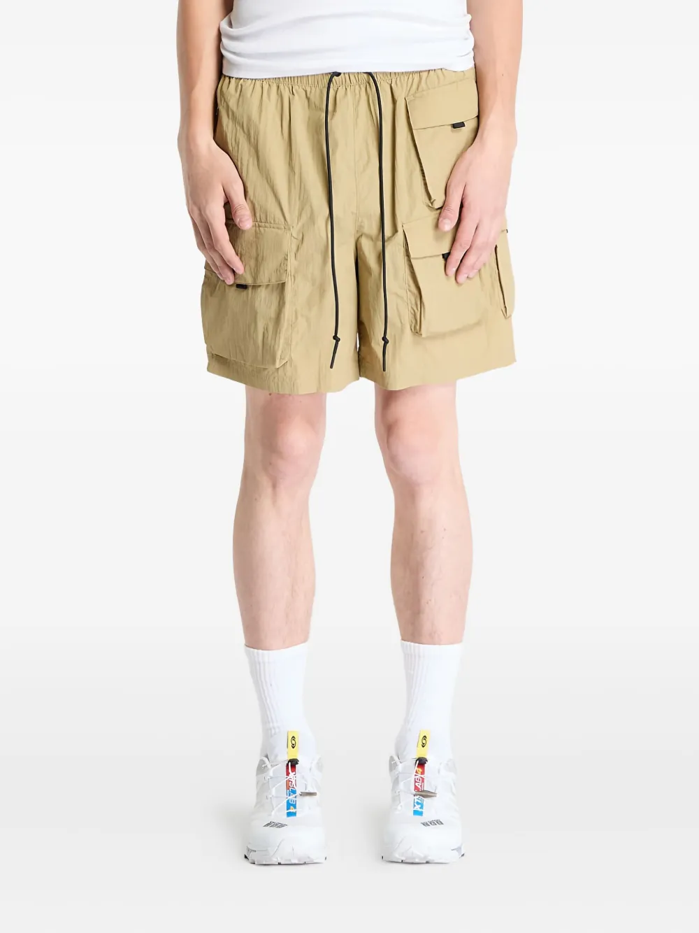Nike drawstring cargo shorts - Beige