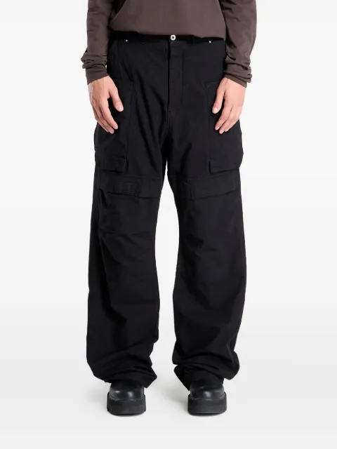 Rick Owens DRKSHDW cargo-pocket cotton trousers