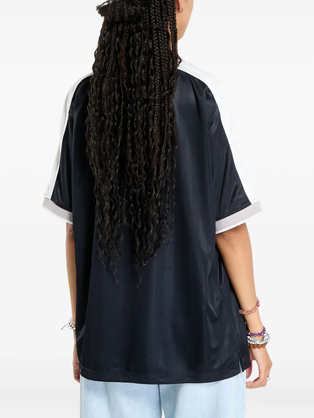 Nike V-neck T-shirt In Black