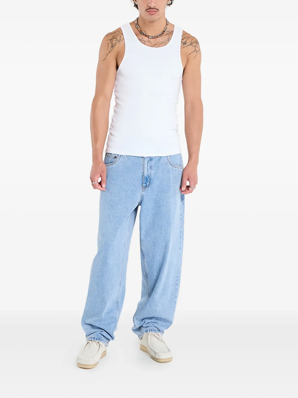 Dime Classic Baggy jeans - Blauw