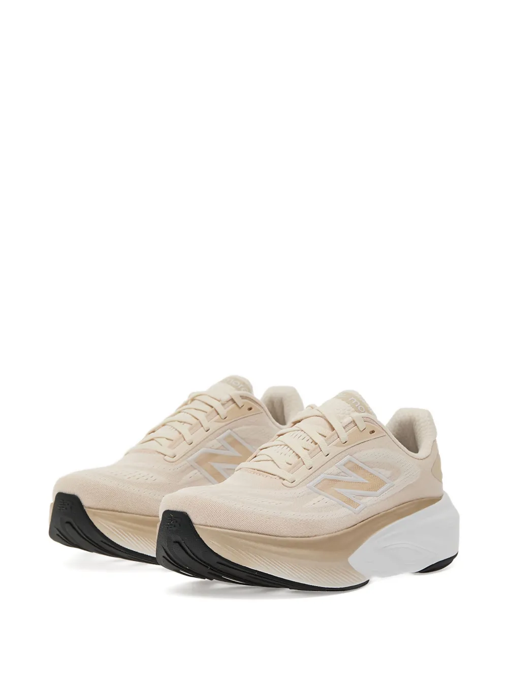 New Balance Fresh Foam X More v6 lace-up sneakers Neutrals