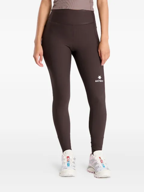 SAYSKY ribbed pocket leggings