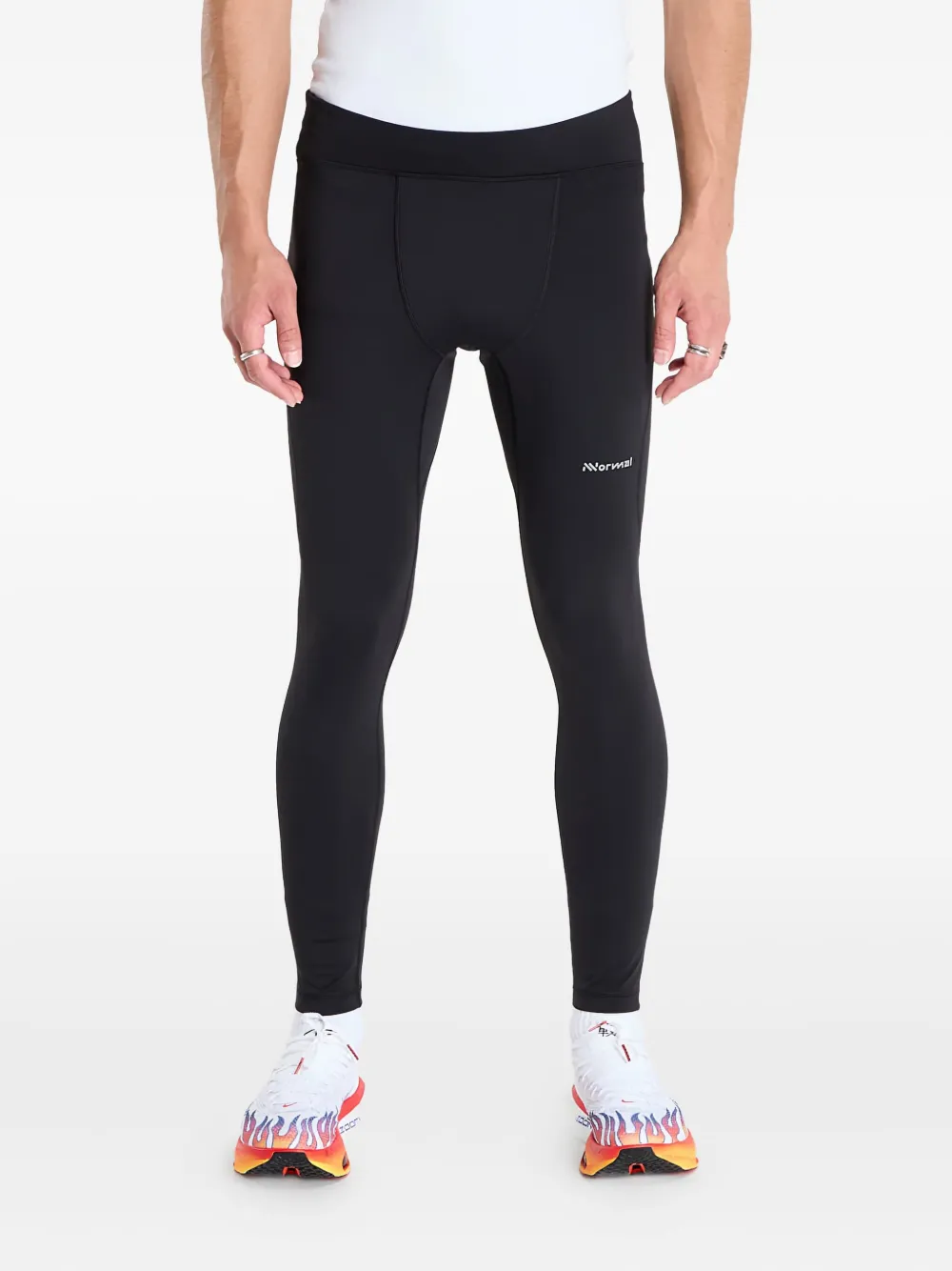 NNORMAL elasticated-waist logo-detail | Black | Image 1