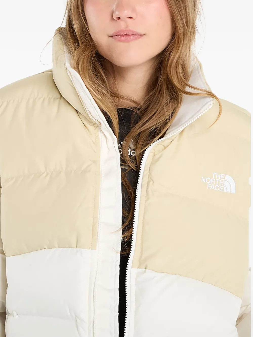 The North Face Saikuru Puffer Jacket In White