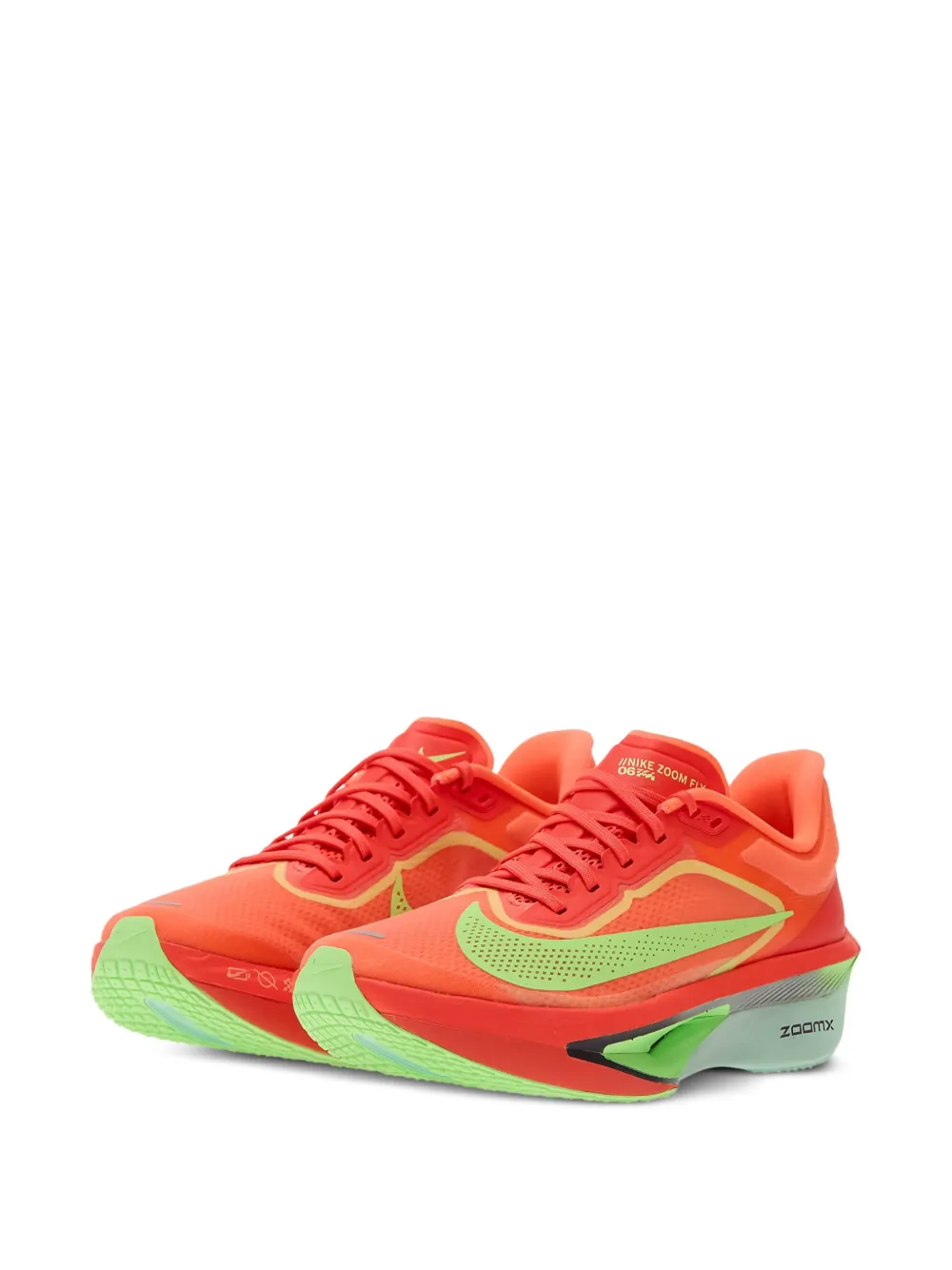 Nike Xoom Fly 6 logo-print sneakers Red