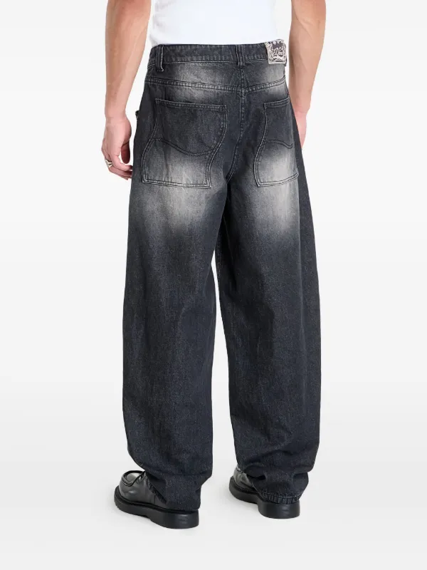 Dime ウォッシュド ジーンズ | ブラック | FARFETCH JP