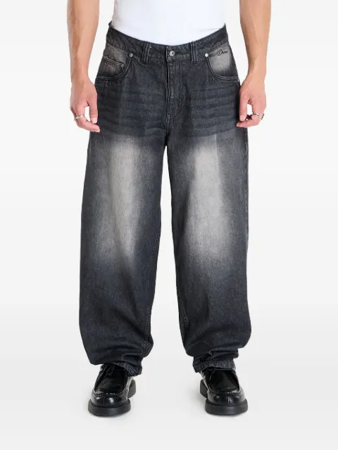 dime faded-wash jeans 