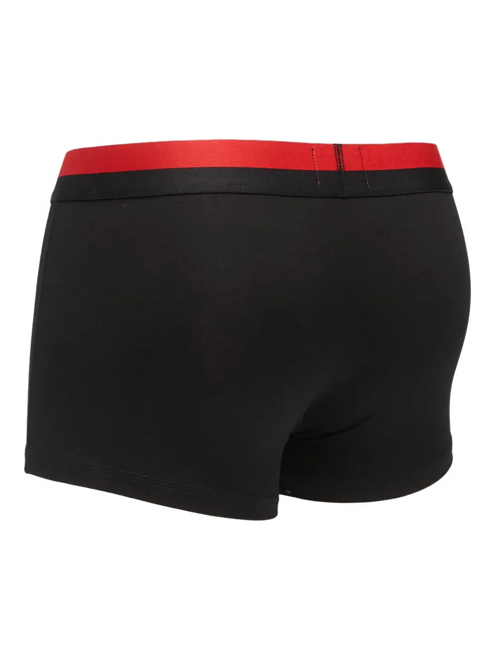 Hugo Boss Logo-waistband Boxers (pack Of Three) In Black