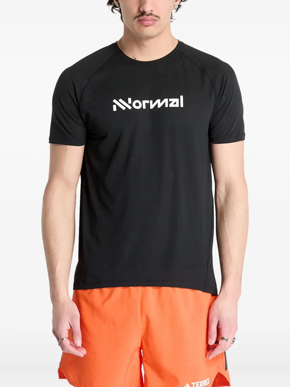 NNORMAL Race logo T-shirt | Black | Image 1