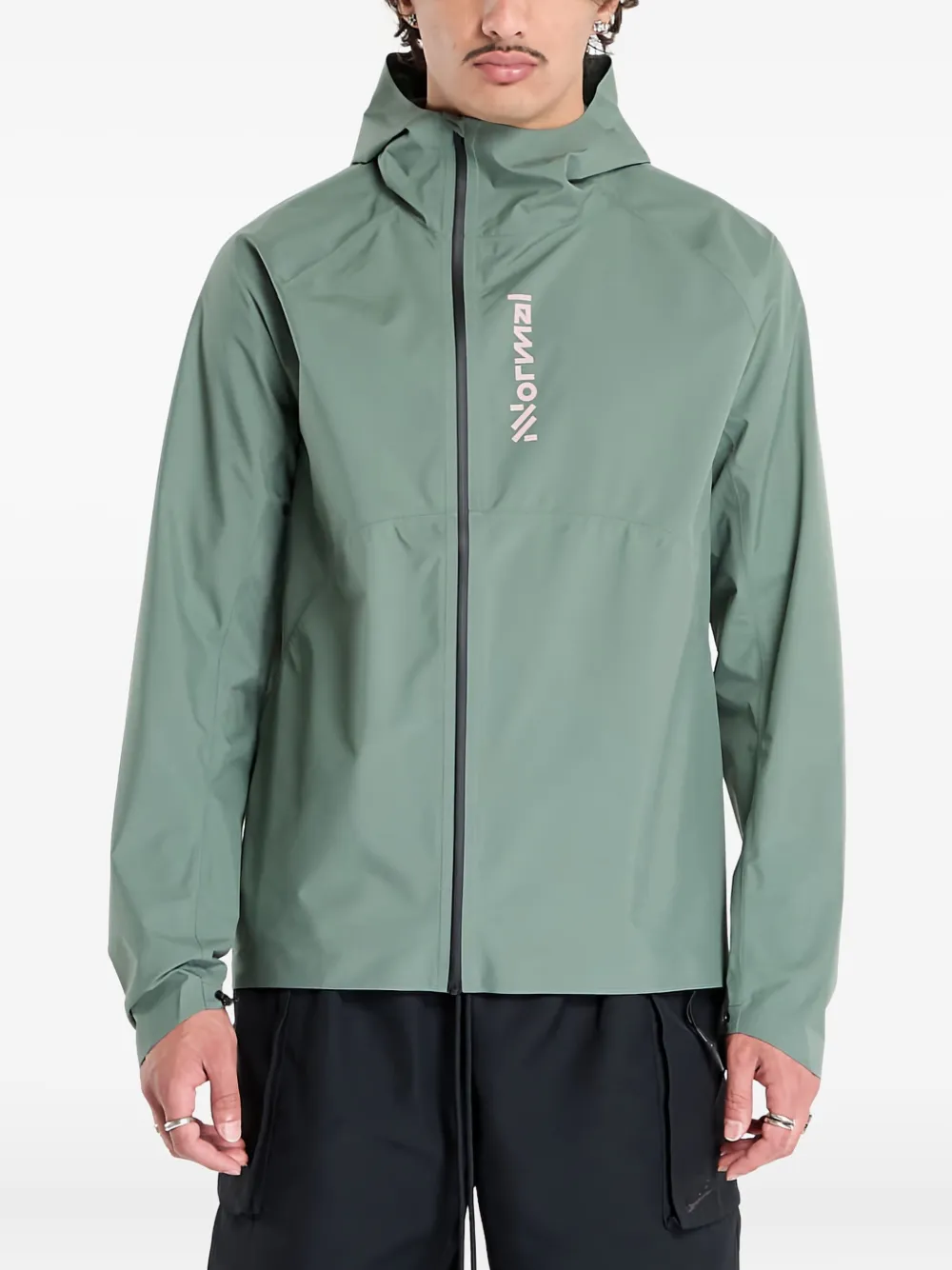 NNORMAL zip-fastening sports jacket | Green | Image 1