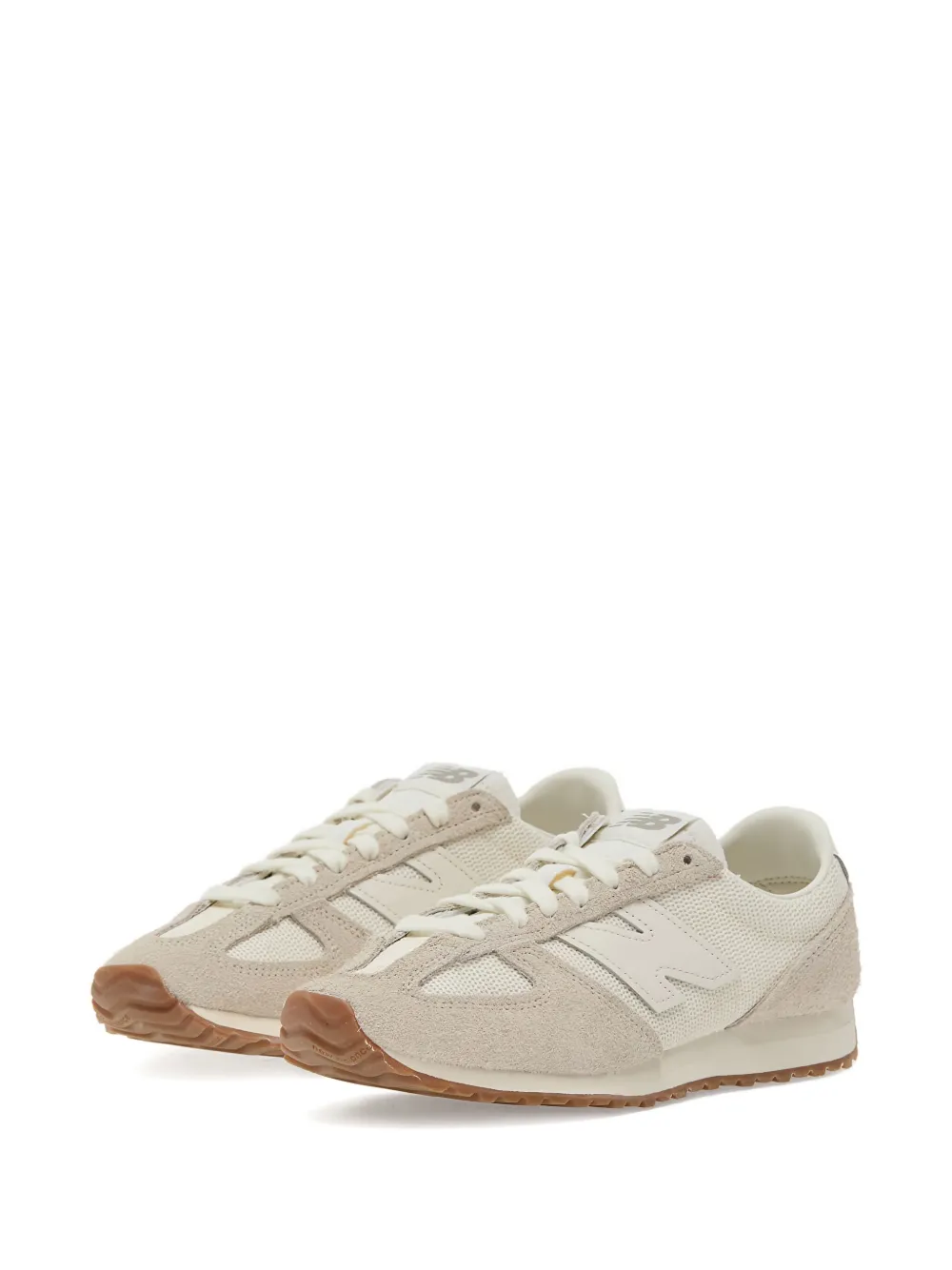 New Balance 471 lace-up suede sneakers Neutrals