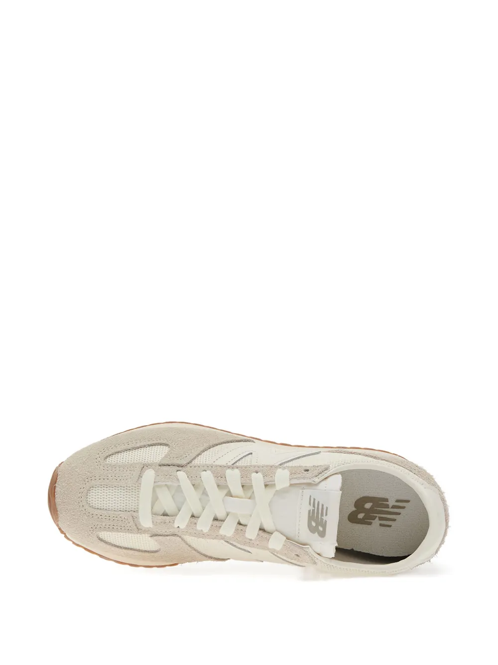 New Balance 471 lace-up suede sneakers Neutrals