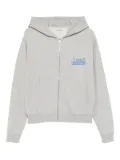 CARNE BOLLENTE zip-up hoodie - Grey