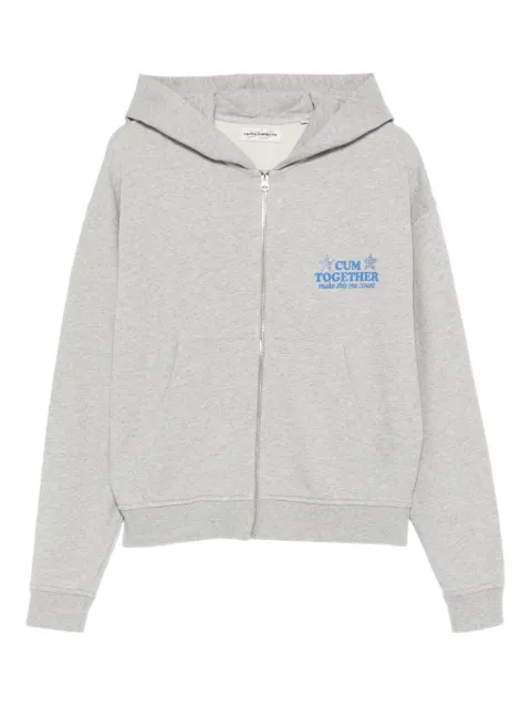 CARNE BOLLENTE zip-up hoodie