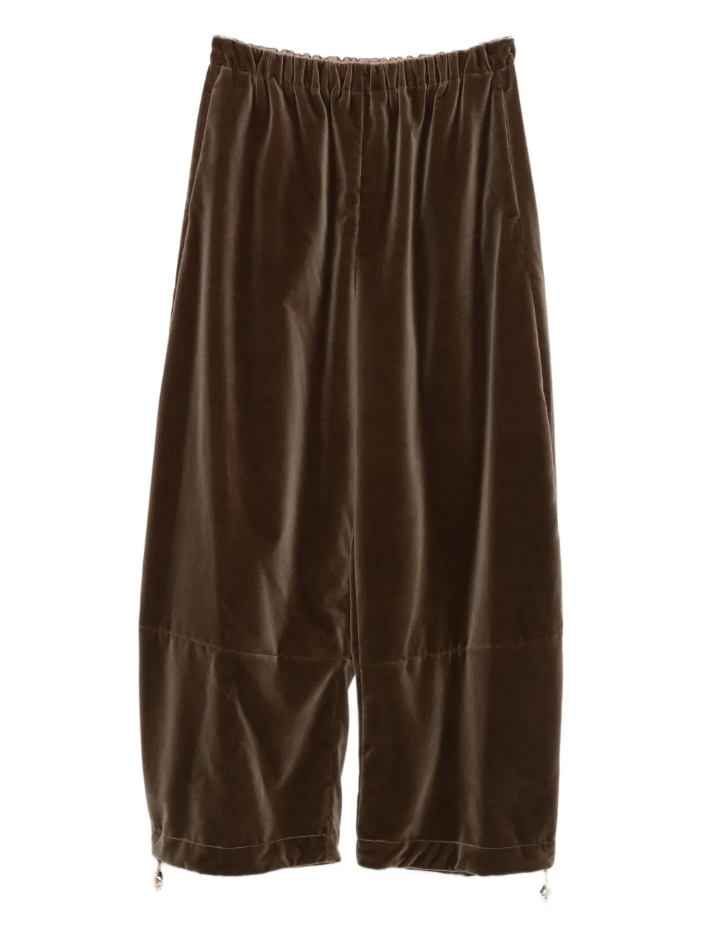 Fabiana Filippi velvet trousers | Brown | Image 1