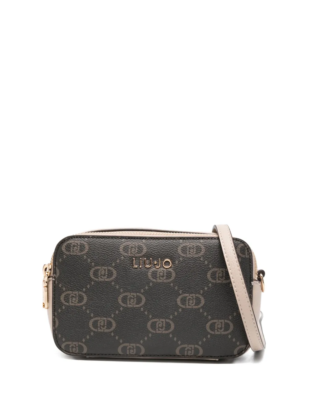 Liu •jo Logo-plaque Cross Body Bag In Brown