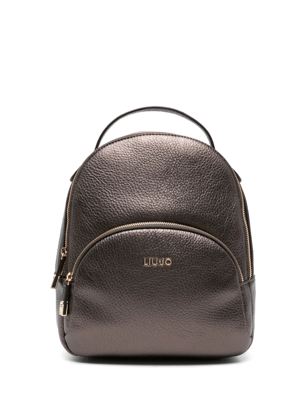 LIU JO logo-plaque backpack | Brown | Image 1