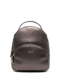 LIU JO logo-plaque backpack - Brown