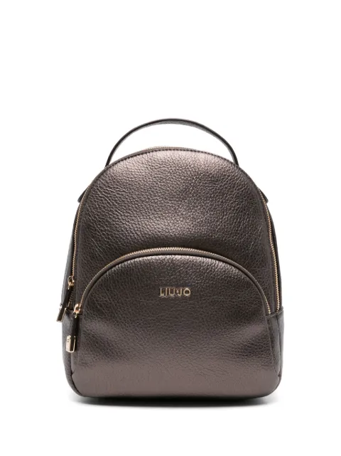 LIU JO logo-plaque backpack