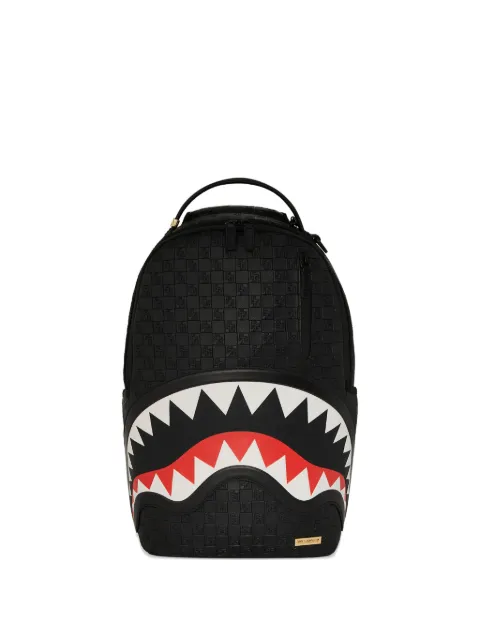 sprayground kid logo-patch backpack
