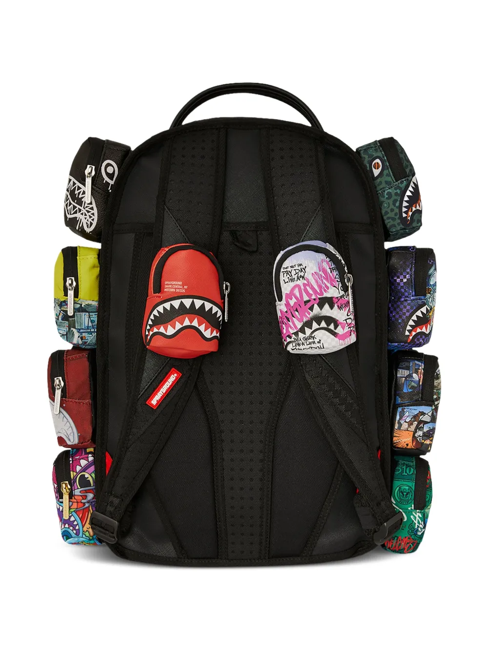 sprayground kid Backpack Of Mini Backpacks DLX multiple-pocket shark-tooth backpack | Women | Image 2