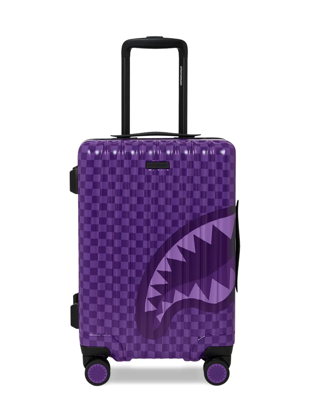 sprayground kid All Systems Go luggage - パープル sprayground kid All Systems Go luggage - パープル