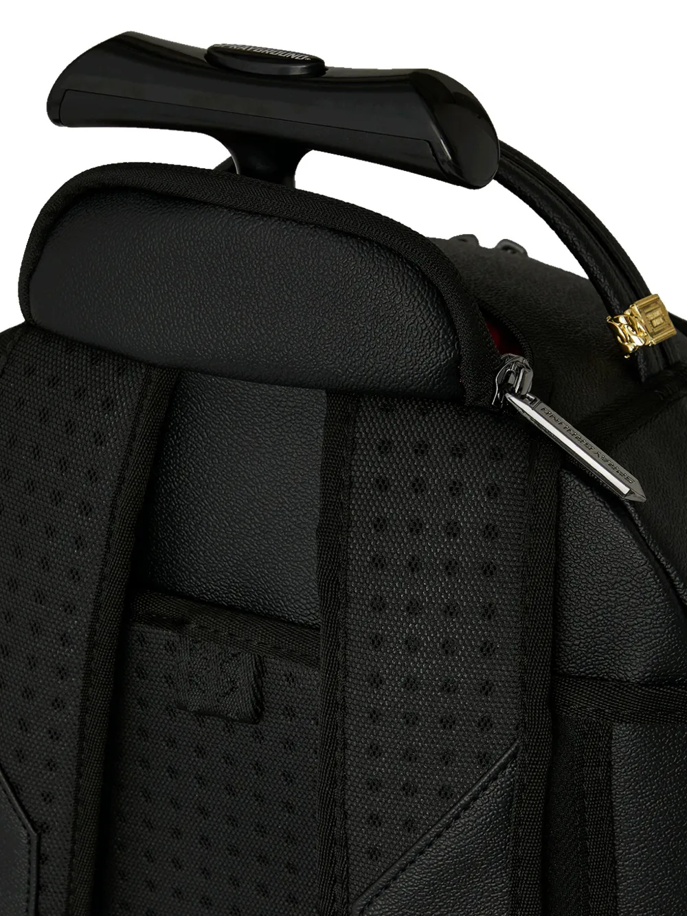 Sprayground Rugzak met logopatch Zwart