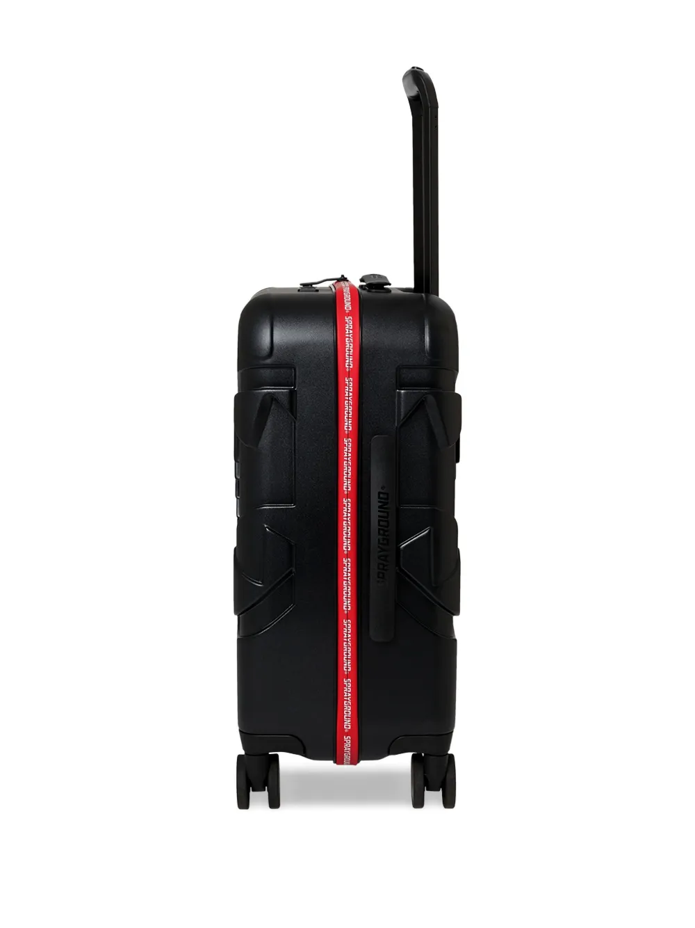 Sprayground Kid Shark-fin Embossed Holdall In Black