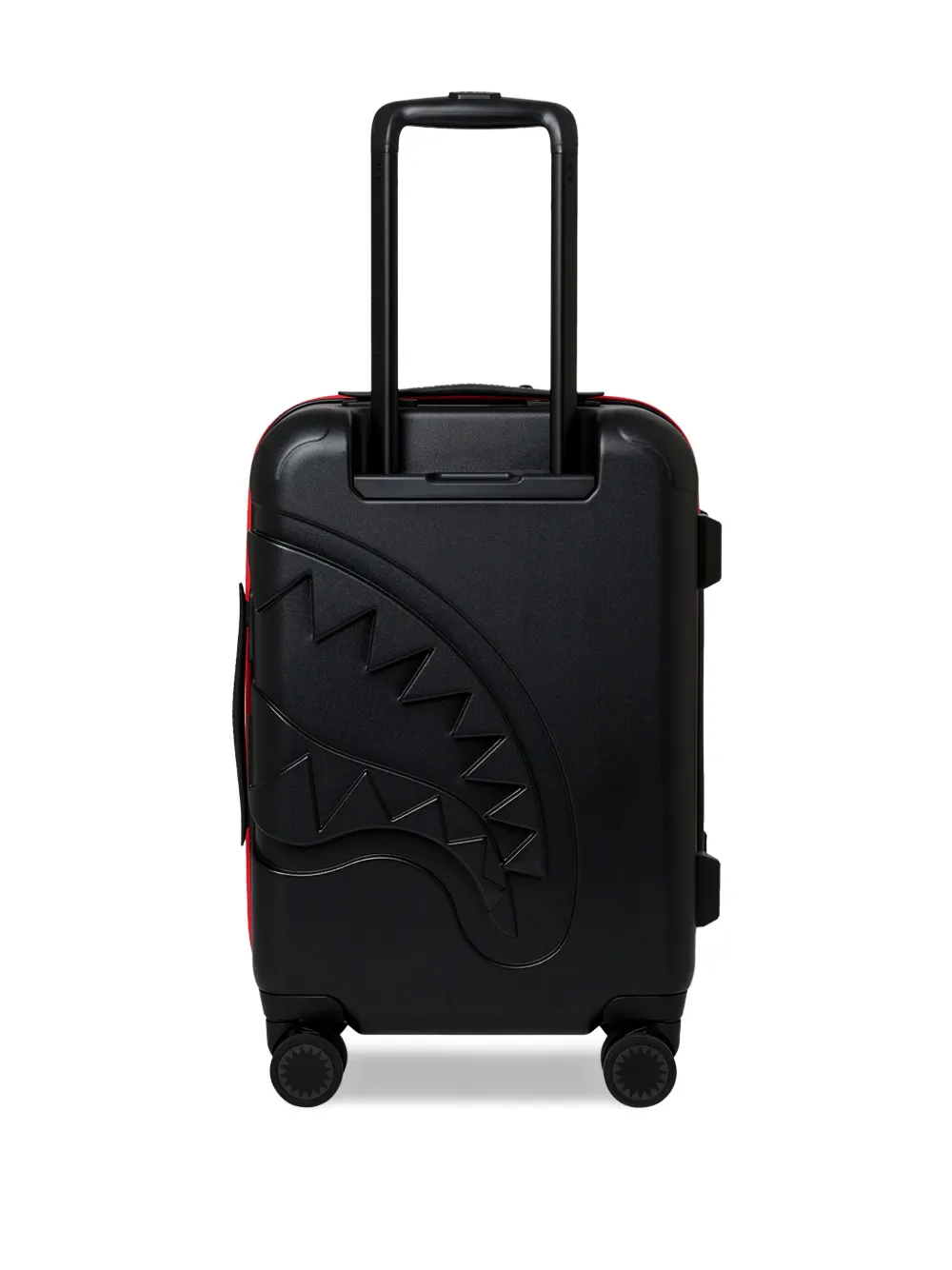 Sprayground Kid Shark-fin Embossed Holdall In Black