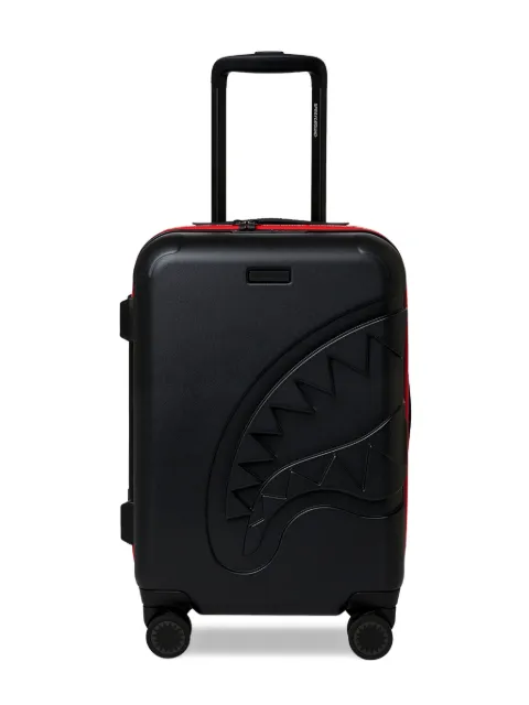 sprayground kid shark-fin embossed holdall