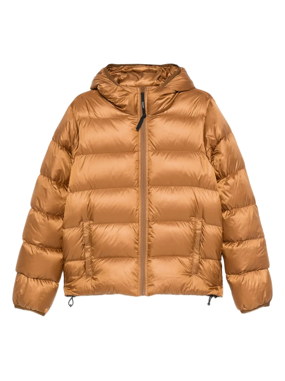 ASPESI hooded puffer coat | Brown | Image 1
