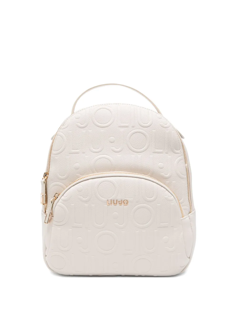 LIU JO logo-plaque backpack | White | Image 1