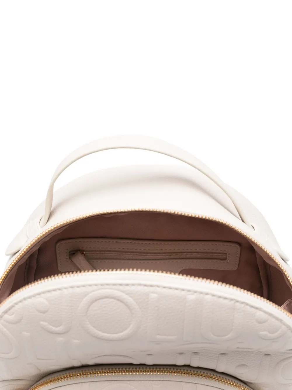 Liu •jo Logo-plaque Backpack In White