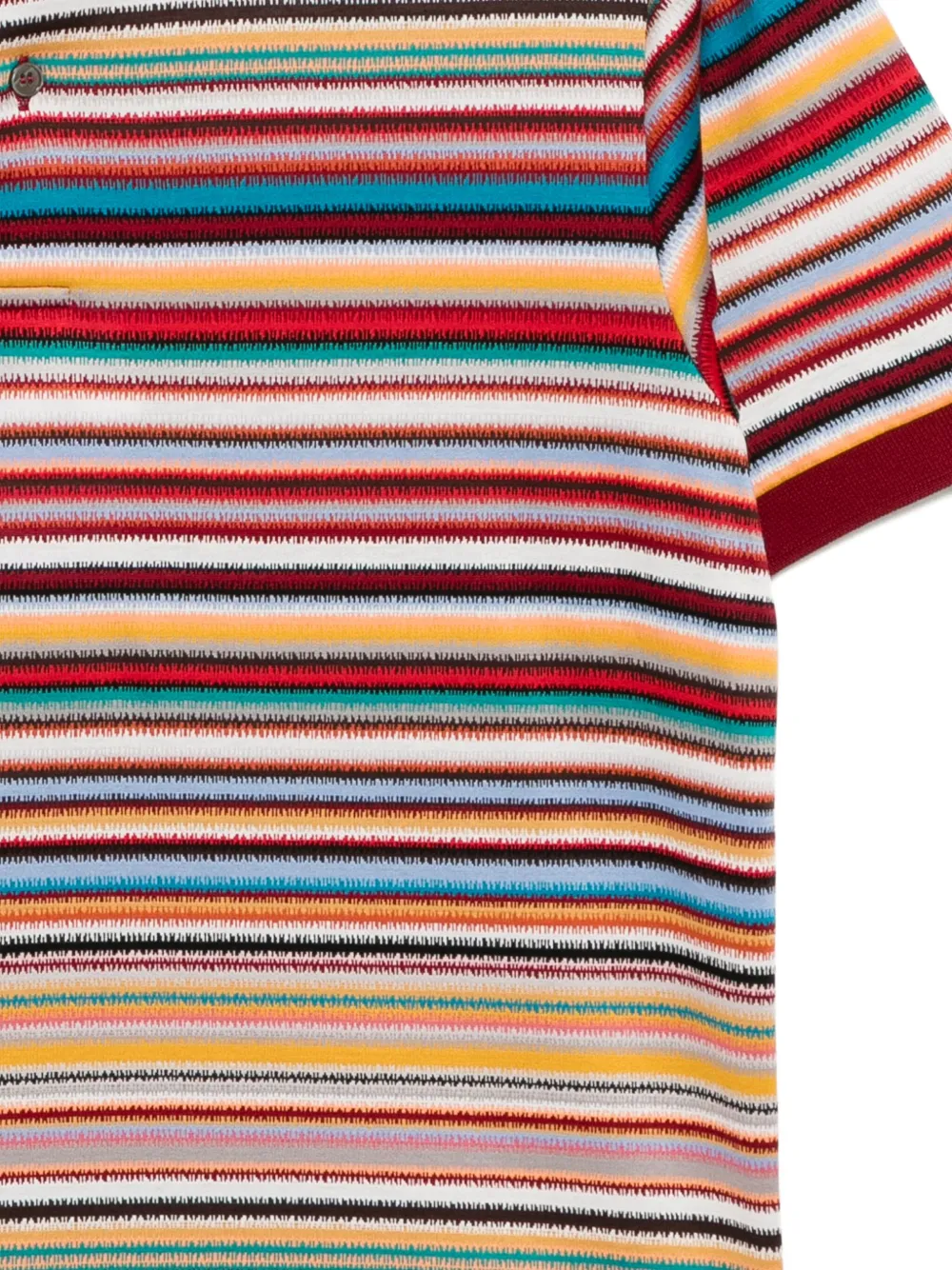 Paul Smith Gestreept poloshirt Rood