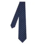 Paul Smith polka-dot merino-cashmere blend tie - Blue