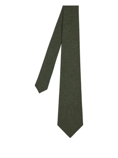 Paul Smith speckled-lining merino wool-cashmere blend tie