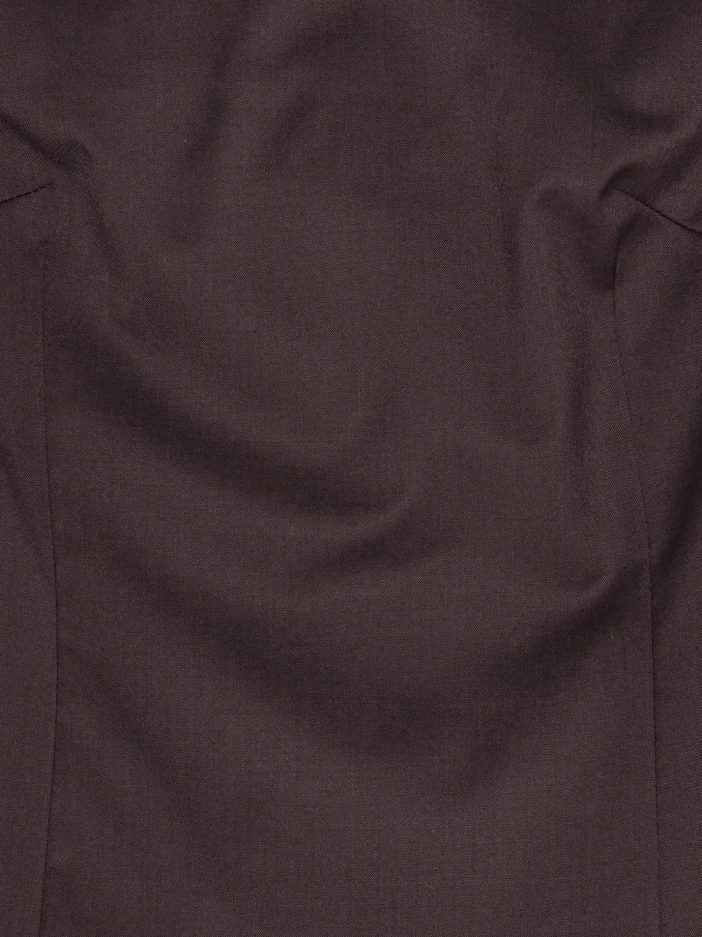 Remain Birger Christensen Off-shoulder Wool-blend Top In Brown