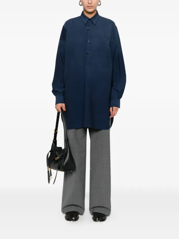 Maison Margiela ロングスリーブ シャツ | ブルー | FARFETCH JP