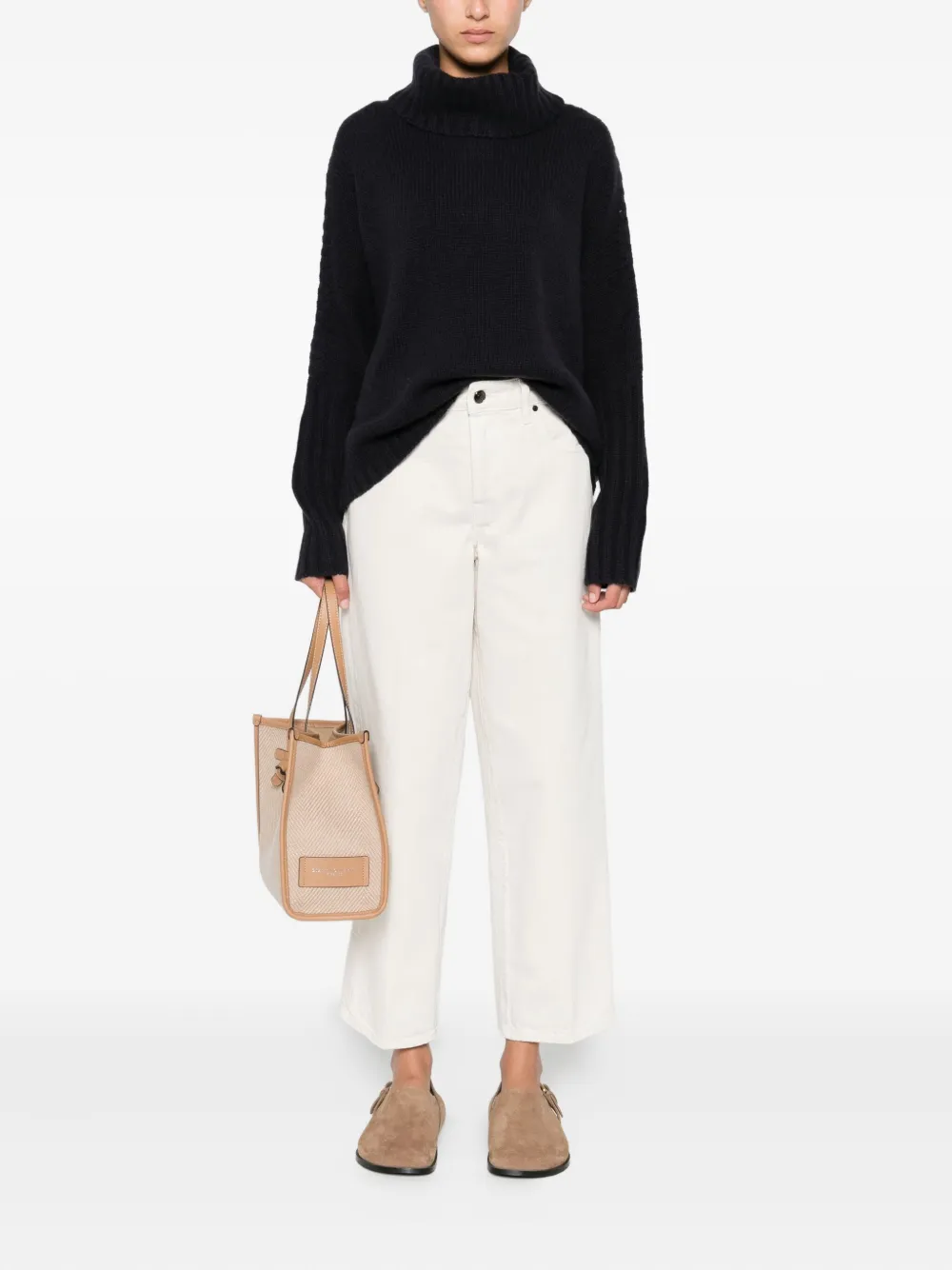 Jacob Cohën Cropped broek - Wit