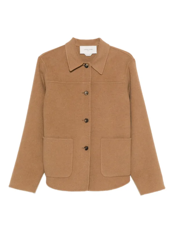 Jacob Cohën Pocket Shirt in Brown