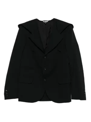 Black Comme Des Garçons ノースリーブ ジャケット | ブラック