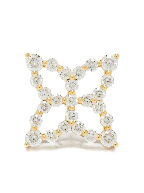 Roberto Coin 18K yellow gold Butterfly diamond earrings