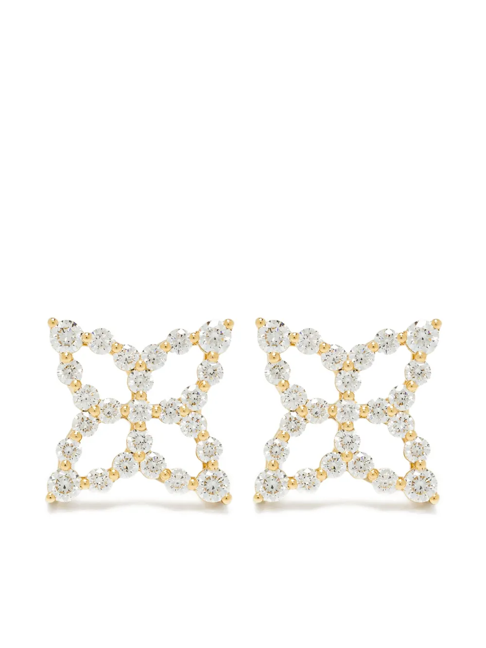 Roberto Coin 18K yellow gold Butterfly diamond earrings - Oro