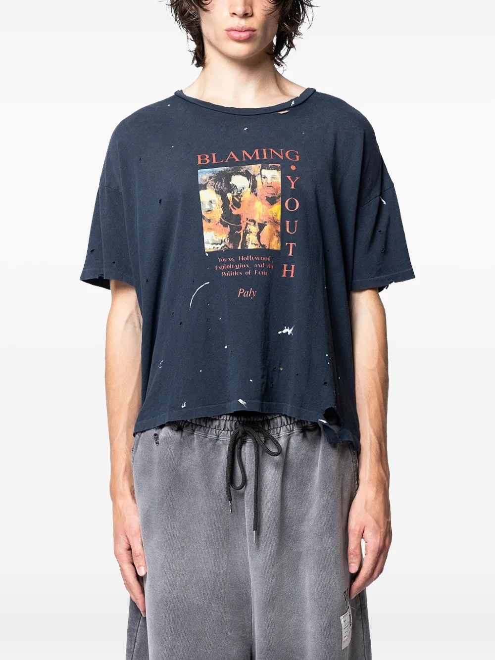 Paly playera Blaming Youth | negro | Image 1