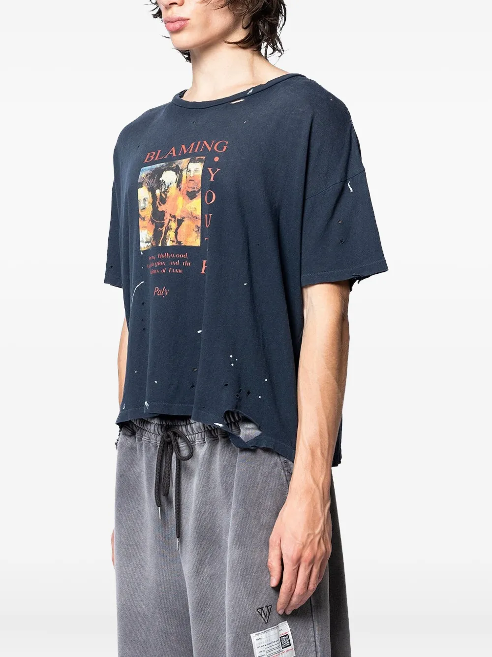 Paly Blaming Youth T-shirt In Blue
