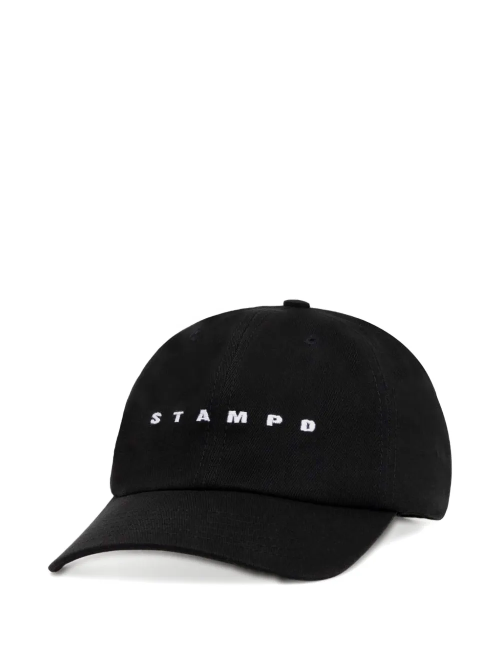 Stampd embroidered baseball cap - Nero