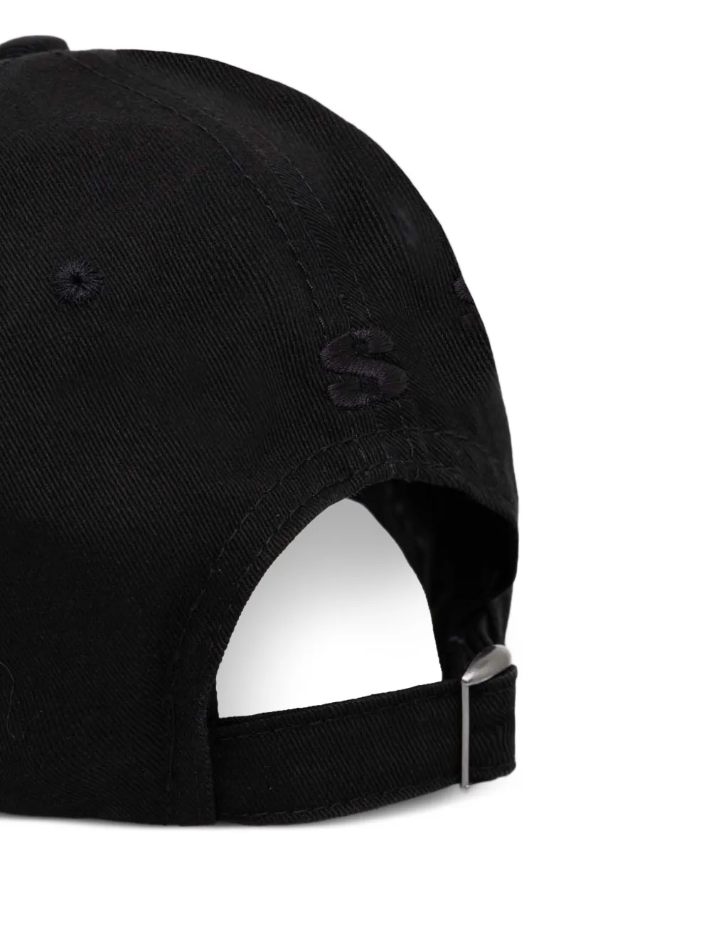 Stampd embroidered baseball cap - Zwart